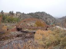 Wooden bridge on the way home