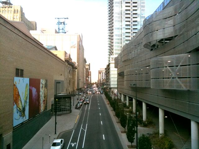 View of Denver streets