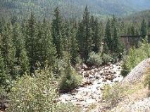 Clear Creek at the mine