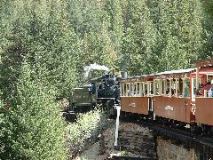 Train at the mine