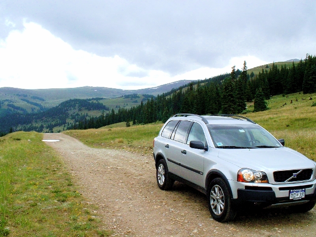 Volvo in the valley