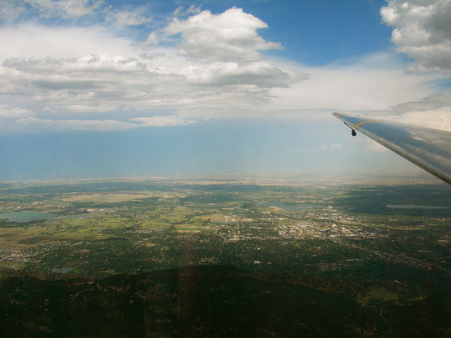 Looking East from foothills