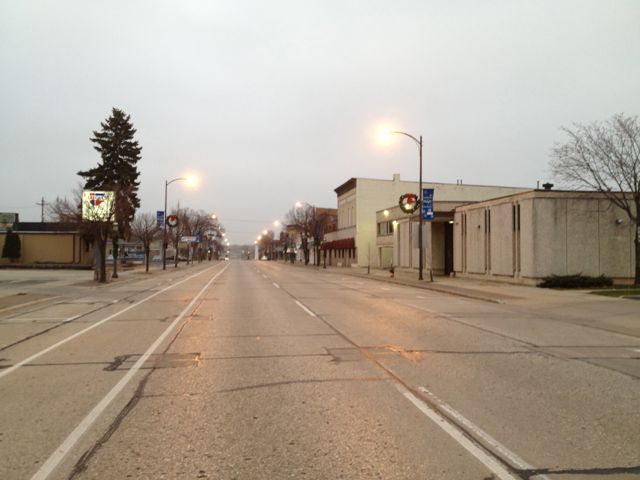 At dawn in De Pere