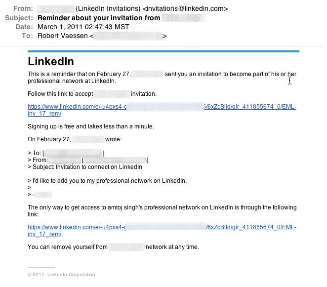 LinkedIn lies
